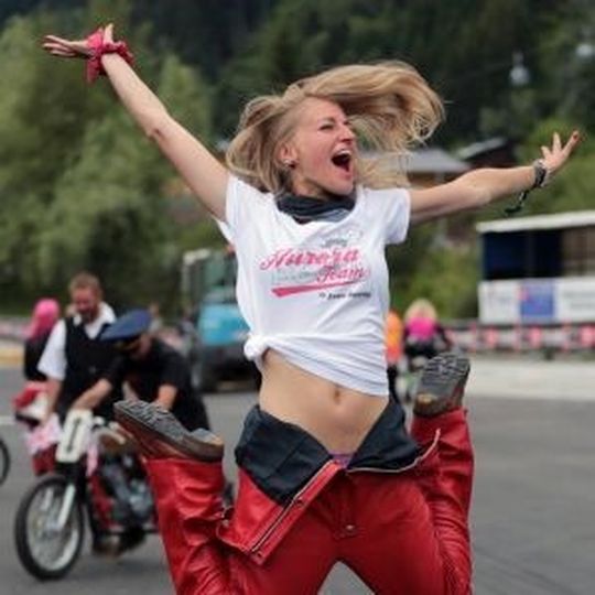 Ausgelassene Stimmung bei den Triumph Tridays. Ausgelassene Stimmung bei den Triumph Tridays.