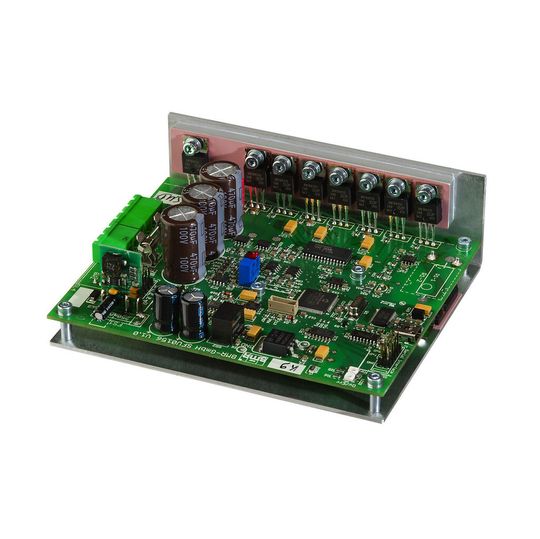 Der Umrichter 4310 (IP 00) ist ein günstiger Einplatinen-Umrichter in Open Frame Ausführung, mit dem sich jetzt auch DC-Motorspindeln betreiben lassen. Der Umrichter 4310 (IP 00) ist ein günstiger Einplatinen-Umrichter in Open Frame Ausführung, mit dem sich jetzt auch DC-Motorspindeln betreiben lassen.