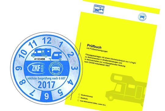 ZDK und ZKF haben ein neues Siegel und Prüfbuch für Gasprüfungen nach G 607 erstellt.