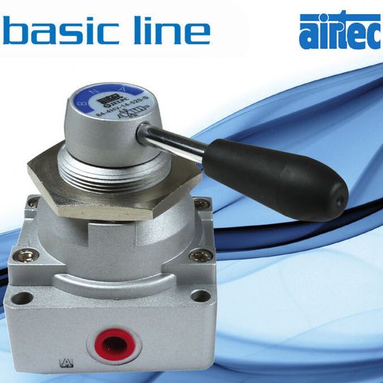 Handhebel-Ventil der neuen Basic-Line-Baureihe.