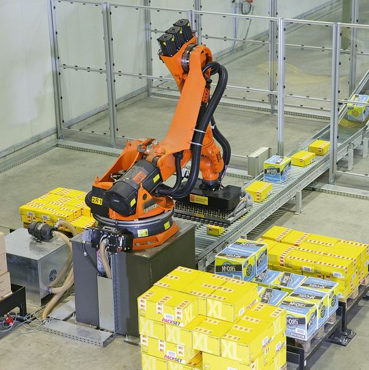 Die Aktionäre von Swisslog haben dem Fusionsvertrag mit Kuka AG zugestimmt. Damit kann Swisslog vollständig in den Kuka-Konzern integriert werden. Die Aktionäre von Swisslog haben dem Fusionsvertrag mit Kuka AG zugestimmt. Damit kann Swisslog vollständig in den Kuka-Konzern integriert werden.