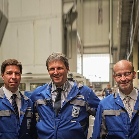 Die neuen Geschäftsführer Dr. Gyula Meleghy,Dr. Thomas Werle und Michael Scharff. (v.l.n.r.) Die neuen Geschäftsführer Dr. Gyula Meleghy,Dr. Thomas Werle und Michael Scharff. (v.l.n.r.)