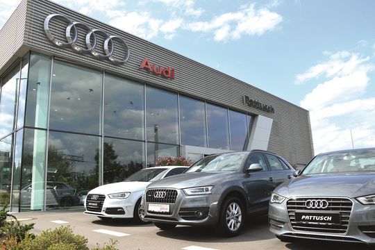 Wo heute ein Audi-Terminal steht, startete das Autohaus Jörg Pattusch 1969 als Spezialwerkstatt für VW Käfer und Lada. Wo heute ein Audi-Terminal steht, startete das Autohaus Jörg Pattusch 1969 als Spezialwerkstatt für VW Käfer und Lada.