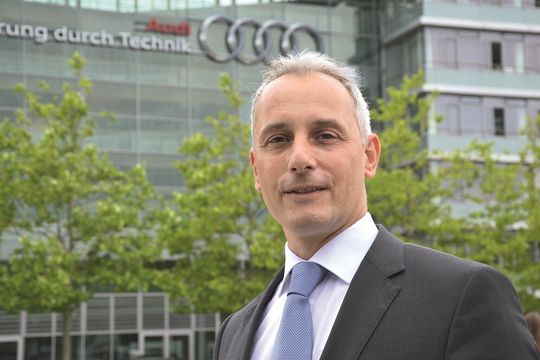 Oliver Bartholomäy: „Audi will in Berlin als progressive Marke Flagge zeigen.“