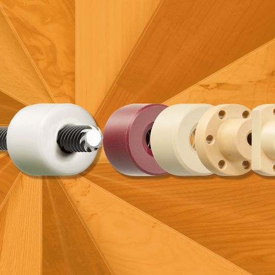 Die Werkstoffe Iglidur W300 und Iglidur J350 sowie der kostengünstige Werkstoff Iglidur R sollen für die Werkzeugmaschinenbranche besonders interessant sein. Die Werkstoffe Iglidur W300 und Iglidur J350 sowie der kostengünstige Werkstoff Iglidur R sollen für die Werkzeugmaschinenbranche besonders interessant sein.