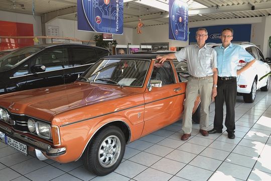 Günter (li.) und Jürgen Gottwald sind Ford-Händler aus Leidenschaft.