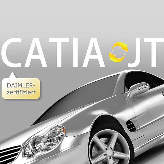Zertifizierter Catia-JT-Konverter für Zulieferer von Daimler. Zertifizierter Catia-JT-Konverter für Zulieferer von Daimler.