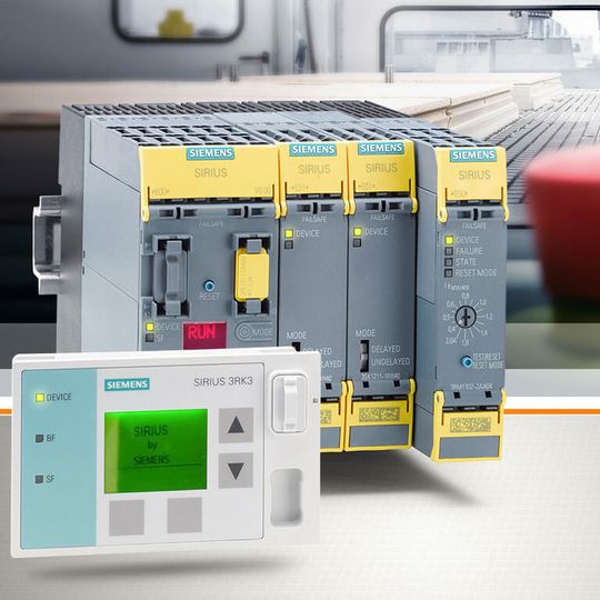 Mit Sirius 3SK2 präsentiert Siemens ein Sicherheitsschaltgerät mit mehreren Sicherheitsfunktionen auf kleinstem Raum. Mit der anwenderfreundlichen Drag & Drop-Parametrieroberfläche werden Sicherheitsfunktionen einfach erstellt und optional um Test- und Diagnosefunktionen ergänzt.