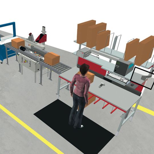 Gigant Verpackungstechnik zeigt auf der Fachpack eine Packstraße im laufenden Betrieb. Gigant Verpackungstechnik zeigt auf der Fachpack eine Packstraße im laufenden Betrieb.