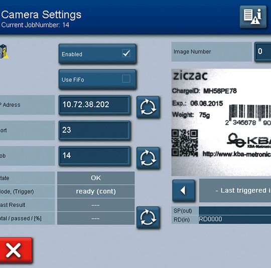 Mit der Einbindung von Kamera- und Scannersystemen zur Verifizierung der Kennzeichnung wird nochmals ein höherer Vernetzungsgrad erzielt.