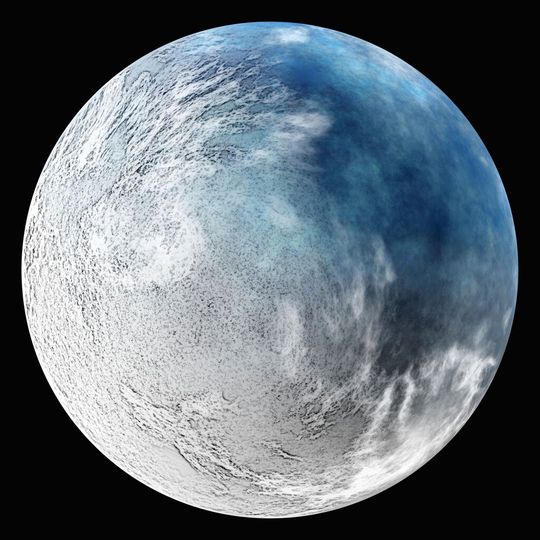 Dass die Erde sich vor rund 700 Millionen Jahren in einen Ball aus Eis und Schnee verwandelte, könnte auch an der Entstehung eukaryotischer Algen gelegen haben. Mit deren Abbauprodukten erhöhte sich die Menge der Kondensationskeime in der Atmosphäre, sodass mehr und dichtere Wolken entstanden und weniger wärmendes Sonnenlicht auf die Erde traf. Dass die Erde sich vor rund 700 Millionen Jahren in einen Ball aus Eis und Schnee verwandelte, könnte auch an der Entstehung eukaryotischer Algen gelegen haben. Mit deren Abbauprodukten erhöhte sich die Menge der Kondensationskeime in der Atmosphäre, sodass mehr und dichtere Wolken entstanden und weniger wärmendes Sonnenlicht auf die Erde traf.