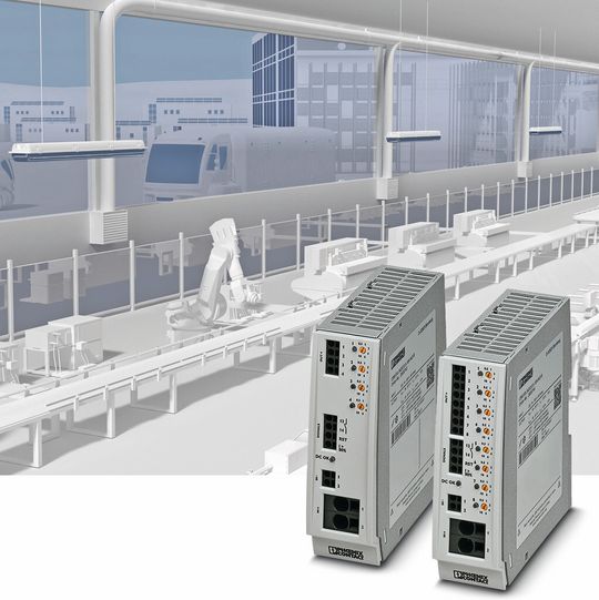 Bild 1: Automatisierte Anlagen fertigen heute am laufenden Band – elektronische mehrkanalige Geräteschutzschalter sichern den Betrieb ab und erhöhen die Verfügbarkeit. Bild 1: Automatisierte Anlagen fertigen heute am laufenden Band – elektronische mehrkanalige Geräteschutzschalter sichern den Betrieb ab und erhöhen die Verfügbarkeit.