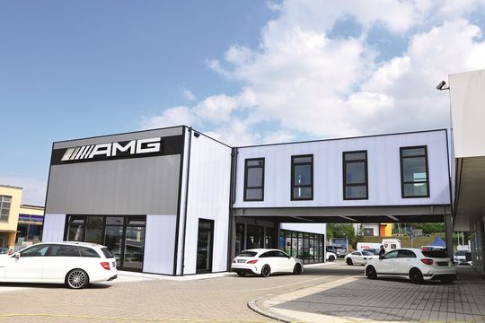 Das neue AMG-Performance-Center von Wüst & Weigand ist einzigartig in Deutschland.