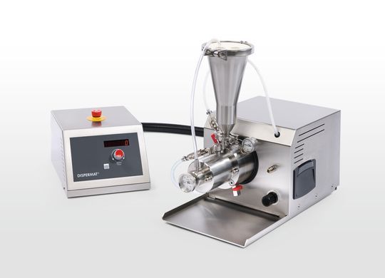 Die neue horizontale Perlmühle Dispermat SL-B. Die neue horizontale Perlmühle Dispermat SL-B.