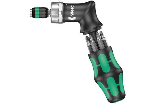 Im Griff sind die passenden Bits schnell zur Hand.