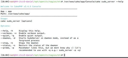 Die nagios_export Shell dient der Umwandlung aller Datenbankobjekte in Nagios-Konfigurationsdateien.