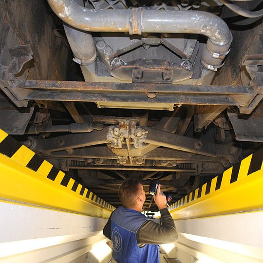 Busse sind in Deutschland selten verkehrsunsicher.