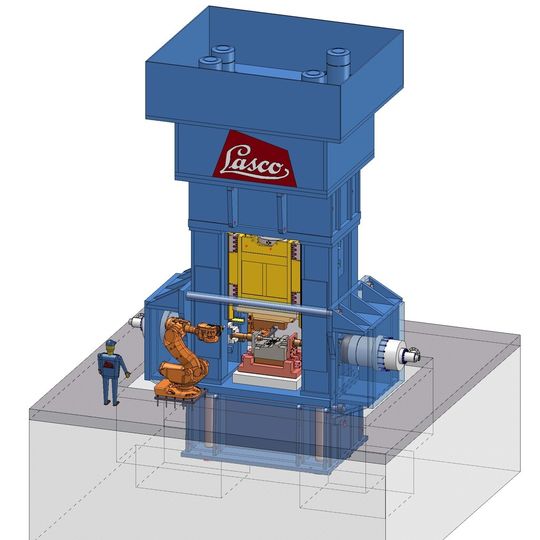 Mit dem Fleximat von Lasco lassen sich durchschnittlich 20 % des Materials in der Vorformung einsparen.