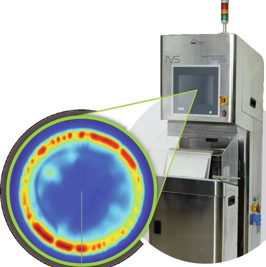 Das Siegerprodukt: Das Inspektionssystem I2VS Induction Integrity Verification System arbeitet auf Infrarotbasis. Das Siegerprodukt: Das Inspektionssystem I2VS Induction Integrity Verification System arbeitet auf Infrarotbasis.