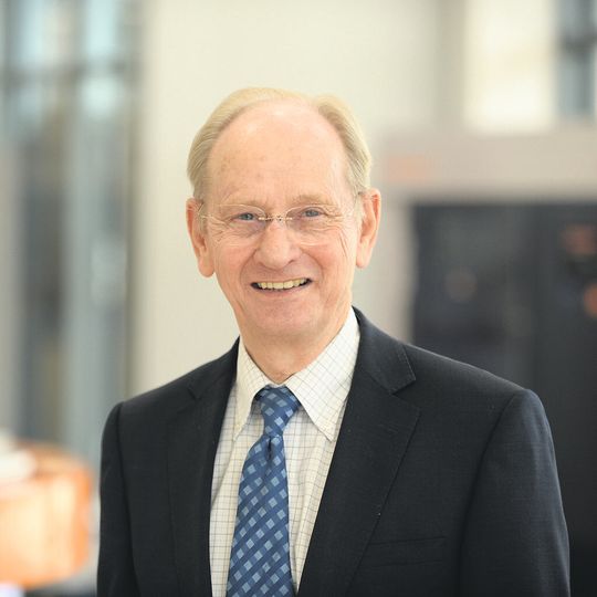 Sir David McMurtry, Chairman & Chief Executive der Renishaw-Gruppe.