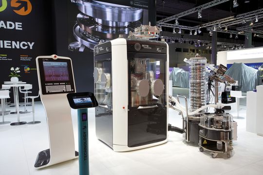 Großer Auftritt auf der Achema: Die Containment-Ausführung der FE 55. Großer Auftritt auf der Achema: Die Containment-Ausführung der FE 55.