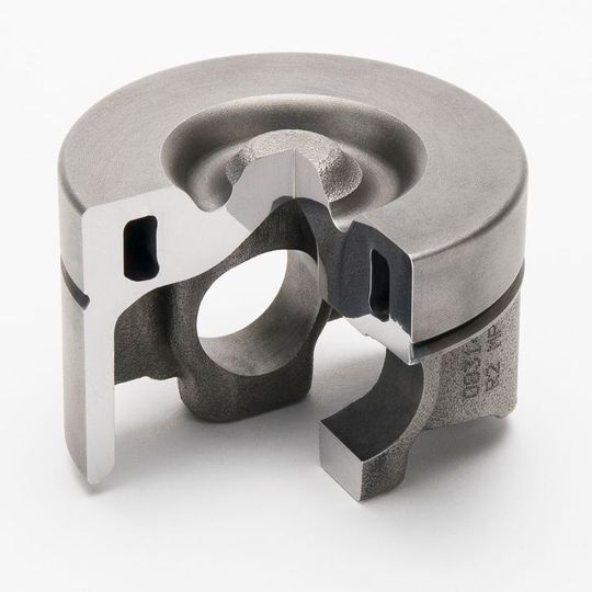 Bauteil für den Monoblock-Stahlkolben mit umformtechnisch hergestelltem Kühlkanal Bauteil für den Monoblock-Stahlkolben mit umformtechnisch hergestelltem Kühlkanal