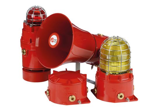 The new warning devices meet the challenging needs of the offshore and onshore oil and gas industry. The new warning devices meet the challenging needs of the offshore and onshore oil and gas industry.