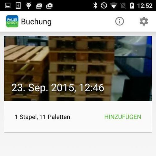 Foto schießen, Paletten zählen und Tauschdokument per E-Mail verschicken: die neue App „PalletCheck Express“. Foto schießen, Paletten zählen und Tauschdokument per E-Mail verschicken: die neue App „PalletCheck Express“.