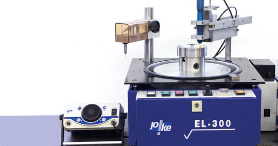 Joke's EL 300 lapping machine. Joke's EL 300 lapping machine.