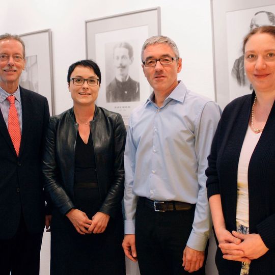 Dr. Jan Stefan Roell, Christine Dübler, Roland Eisenlauer, Michaela Bergmann (v.l.). Dr. Jan Stefan Roell, Christine Dübler, Roland Eisenlauer, Michaela Bergmann (v.l.).