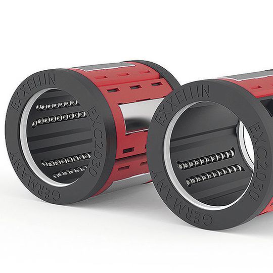 Die Selbstzentrierung der Kugelreihen soll eine gleichmäßige Lastverteilung gewährleisten.