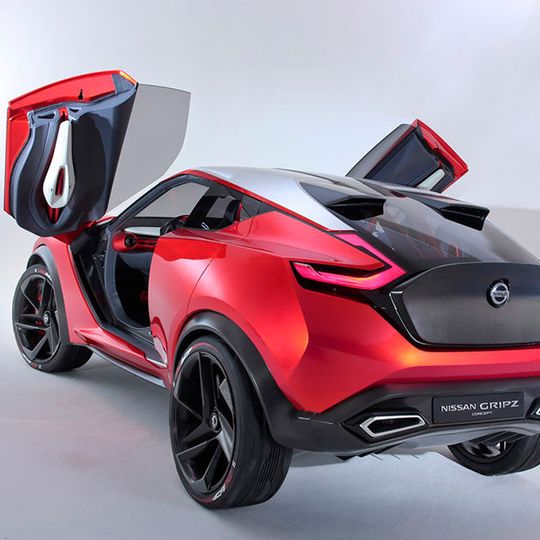 Ausblick auf die Zukunft des B-Segments bei Nissan: die Studie Gripz. Ausblick auf die Zukunft des B-Segments bei Nissan: die Studie Gripz.