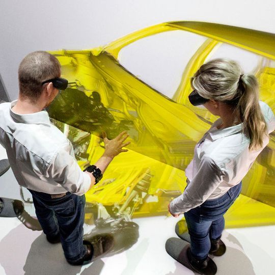 Die Gestensteuerung will Audi auch für die Entwicklung eigener Bauteile in der Produktion einsetzen. Die Gestensteuerung will Audi auch für die Entwicklung eigener Bauteile in der Produktion einsetzen.