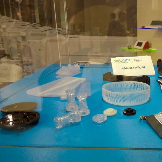 Proto Labs präsentierte auf der diesjährigen Euromold sein Produktportfolio. Proto Labs präsentierte auf der diesjährigen Euromold sein Produktportfolio.