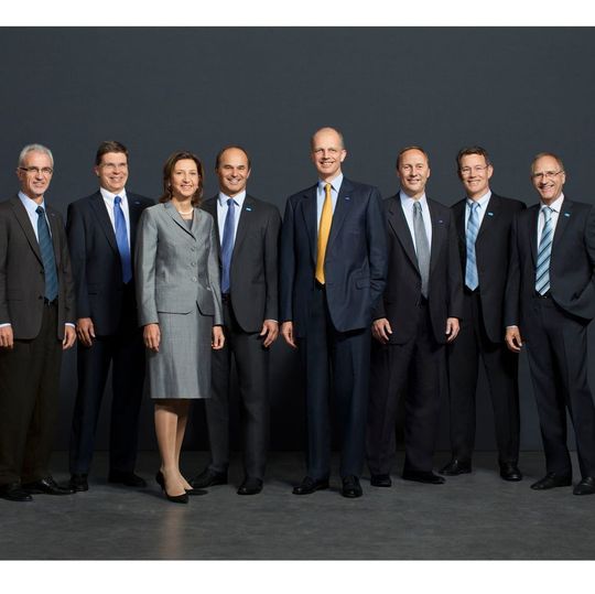 Der aktuelle Vorstand der BASF (v.l.n.r.): Dr. Harald Schwager, Dr. Hans-Ulrich Engel, Margret Suckale, Dr. Martin Brudermüller, Dr. Kurt Bock, Wayne T. Smith, Michael Heinz, Dr. Andreas Kreimeyer. Der aktuelle Vorstand der BASF (v.l.n.r.): Dr. Harald Schwager, Dr. Hans-Ulrich Engel, Margret Suckale, Dr. Martin Brudermüller, Dr. Kurt Bock, Wayne T. Smith, Michael Heinz, Dr. Andreas Kreimeyer.