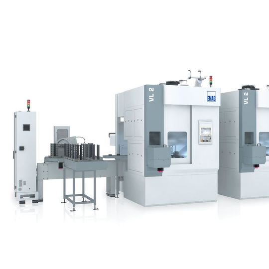 Gleicher Aufbau und das Know-how sämtlicher Technologien der EMAG Gruppe. Das ist das Erfolgsrezept der modularen Maschinen. Gleicher Aufbau und das Know-how sämtlicher Technologien der EMAG Gruppe. Das ist das Erfolgsrezept der modularen Maschinen.