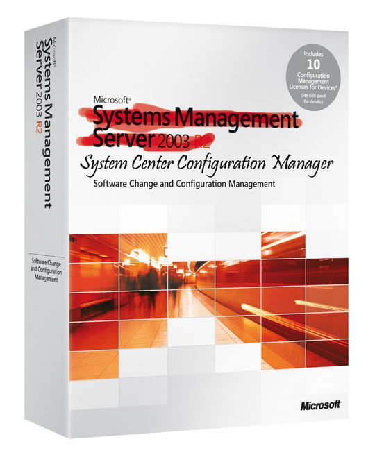 Microsofts System Management Server heißt jetzt System Center Configuration Manager Microsofts System Management Server heißt jetzt System Center Configuration Manager