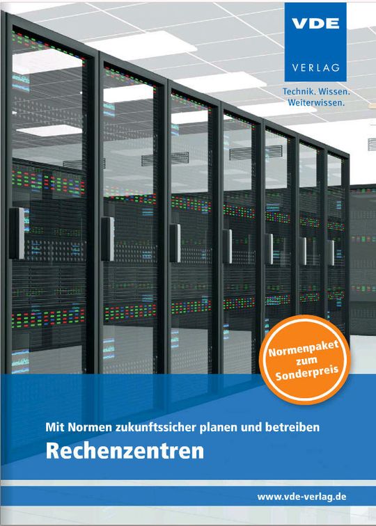 Das Faltblatt zur EN50600 ist unter dem folgenden Link zu finden: http://www.vde-verlag.de/katalog/rechenzentren/index.html