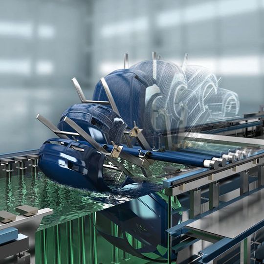 Der Anlagenhersteller Dürr erstellt am Standort Peking für Beijing Benz Automotive (BBAC) eine weitere Lackiererei. Der Anlagenhersteller Dürr erstellt am Standort Peking für Beijing Benz Automotive (BBAC) eine weitere Lackiererei.