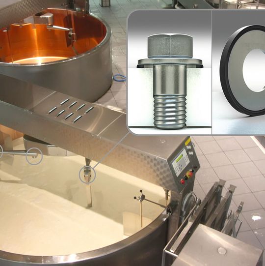 Der Hygienic Usit-Dichtring ist eine Weiterentwicklung der im Maschinenbau eingesetzten metallischen Ringdichtungen, die ruhende Maschinenteile auf einfache und wirtschaftliche Weise gegen flüssige und gasförmige Medien abdichten. Der Hygienic Usit-Dichtring ist eine Weiterentwicklung der im Maschinenbau eingesetzten metallischen Ringdichtungen, die ruhende Maschinenteile auf einfache und wirtschaftliche Weise gegen flüssige und gasförmige Medien abdichten.