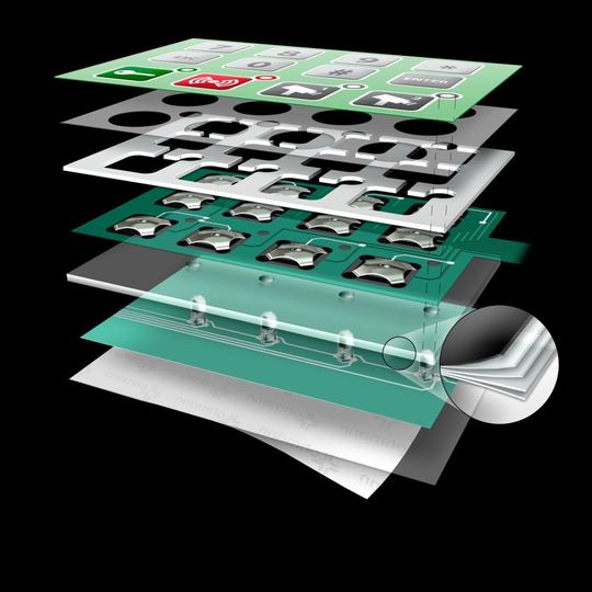 Die “Bonding Engineers” der Firma Lohmann haben ein Schwarzes Spacer Tape (DuploCOLL 36050 BLK Reihe) für die Folientastaturindustrie entwickelt.