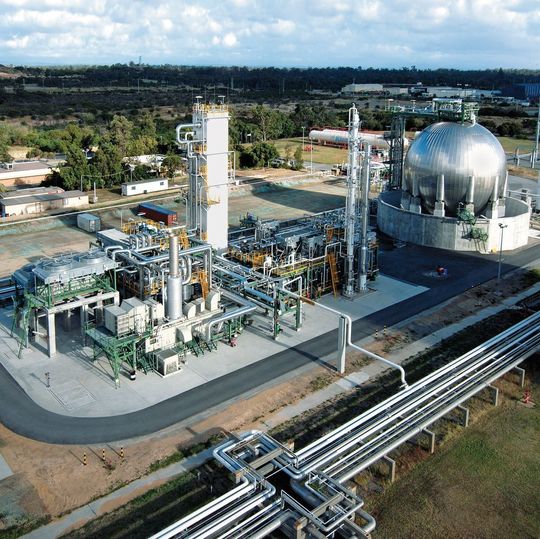 Ein Star LNG-Referenzprojekt ist die LNG-Anlage in Kwinana, Australien. Ein Star LNG-Referenzprojekt ist die LNG-Anlage in Kwinana, Australien.