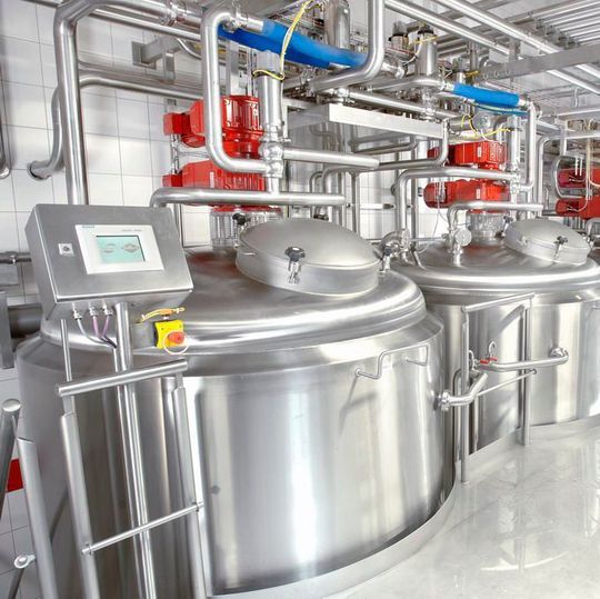 Ausmischungs-Prozessanlagen in der Lebensmittelindustrie Ausmischungs-Prozessanlagen in der Lebensmittelindustrie