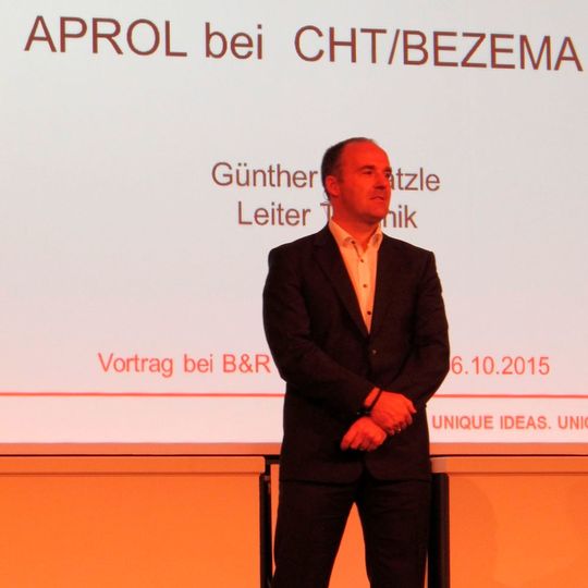 „Aprol unterstützt eine schrittweise Migration optimal. Wir haben unsere Produktionsanlage sukzessive auf das B&R-Prozessleitsystem umgestellt, während parallel die alten Systeme weiterliefen“, berichtet Günther Schätzle, Leiter Betriebstechnik bei CHT. „Aprol unterstützt eine schrittweise Migration optimal. Wir haben unsere Produktionsanlage sukzessive auf das B&R-Prozessleitsystem umgestellt, während parallel die alten Systeme weiterliefen“, berichtet Günther Schätzle, Leiter Betriebstechnik bei CHT.