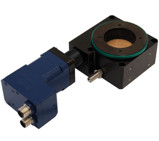 Die Rundtische der Baureihen RT2A gibt's jetzt auch mit eingebauter Steuerung und Antrieb.