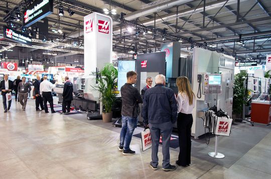 Haas Automation at EMO 2015. Haas Automation at EMO 2015.