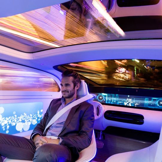 Auto-Visionen made by Mercedes.