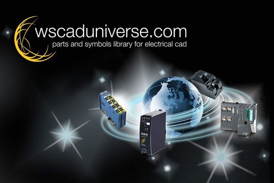 Mit über 1 Mio. Artikeldaten im WSCAD- und Eplan-Format ist wscaduniverse.com die weltweit umfangreichste E-CAD Datenbibliothek am Markt. Mit über 1 Mio. Artikeldaten im WSCAD- und Eplan-Format ist wscaduniverse.com die weltweit umfangreichste E-CAD Datenbibliothek am Markt.