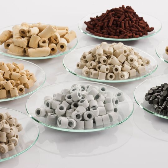 BASF stellt verschiedenste Katalysatoren im chinesischen Caojing her. BASF stellt verschiedenste Katalysatoren im chinesischen Caojing her.