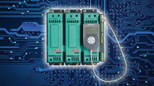 Die Leistungssteller GFW Xtra vereinen die Funktionen der ein-, zwei- und dreiphasigen modularen Thyristorsteller mit den Vorzügen der integrierten Überstromschutzfunktion. Die Leistungssteller GFW Xtra vereinen die Funktionen der ein-, zwei- und dreiphasigen modularen Thyristorsteller mit den Vorzügen der integrierten Überstromschutzfunktion.